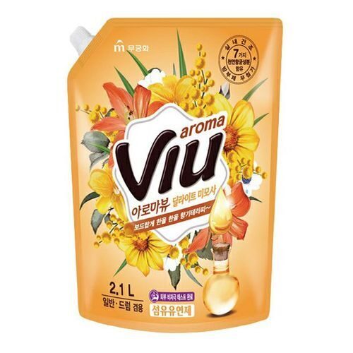 MUKUNGHWA Кондиционер для белья Aroma Viu Golden Mimosa, 2.1л